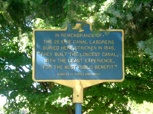 Wayneport Canal Workers Marker