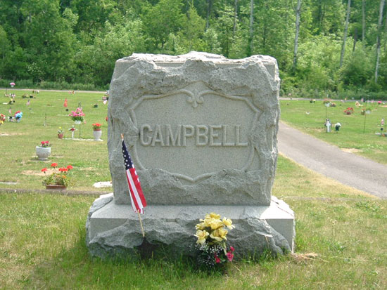 Isaac Campbell Tombstone